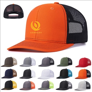 Sport Trucker Cap w/Laser Cut Mesh Back